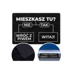 WYCIERACZKA ANTRACYT 60 CM x 40 CM PL015-8