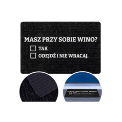 WYCIERACZKA ANTRACYT 60 CM x 40 CM PL015-12