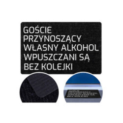 WYCIERACZKA ANTRACYT 60 CM x 40 CM PL017-1