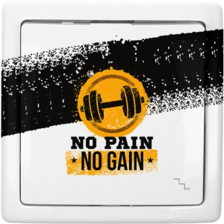 Włącznik schodowy Basic pojedynczy No Pain