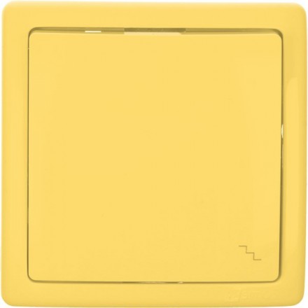 Włącznik schodowy Basic pojedynczy Pastelowy żółty