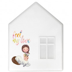 IKEA DROMHEM DOMEK LAMPKA NOCNA ŚCIENNA&nbsp;DO111