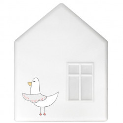 IKEA DROMHEM DOMEK LAMPKA NOCNA ŚCIENNA DO145