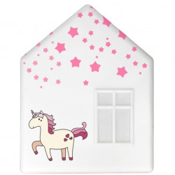IKEA DROMHEM DOMEK LAMPKA NOCNA ŚCIENNA DO167