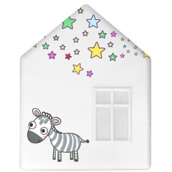 IKEA DROMHEM DOMEK LAMPKA NOCNA ŚCIENNA DO181