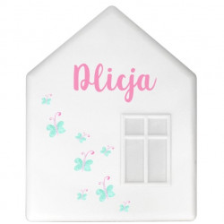 IKEA DROMHEM DOMEK LAMPKA NOCNA ŚCIENNA DO215 Alicja