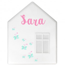 IKEA DROMHEM DOMEK LAMPKA NOCNA ŚCIENNA DO225 Sara