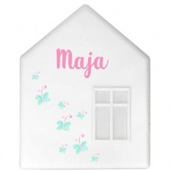 IKEA DROMHEM DOMEK LAMPKA NOCNA ŚCIENNA DO228 Maja
