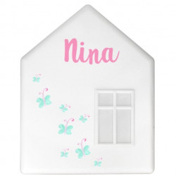 IKEA DROMHEM DOMEK LAMPKA NOCNA ŚCIENNA DO230 Nina