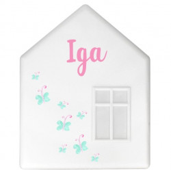 IKEA DROMHEM DOMEK LAMPKA NOCNA ŚCIENNA&nbsp;DO231 Iga