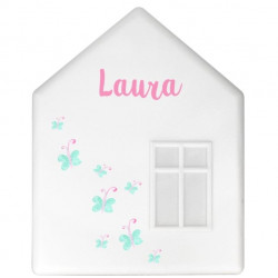 IKEA DROMHEM DOMEK LAMPKA NOCNA ŚCIENNA DO232 Laura