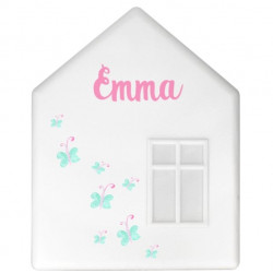 IKEA DROMHEM DOMEK LAMPKA NOCNA ŚCIENNA DO236 Emma