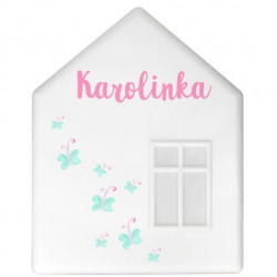 IKEA DROMHEM DOMEK LAMPKA NOCNA ŚCIENNA&nbsp;DO243 Karolinka