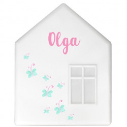 IKEA DROMHEM DOMEK LAMPKA NOCNA ŚCIENNA&nbsp;DO250 Olga