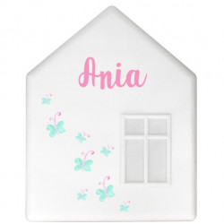 IKEA DROMHEM DOMEK LAMPKA NOCNA ŚCIENNA&nbsp;DO253 Ania