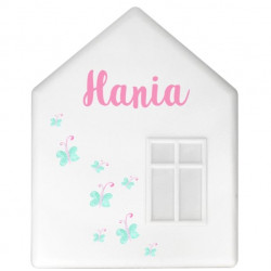 IKEA DROMHEM DOMEK LAMPKA NOCNA ŚCIENNA&nbsp;DO256 Hania