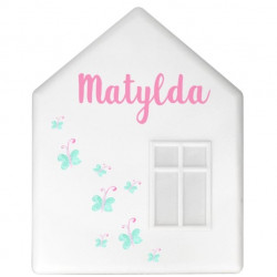 IKEA DROMHEM DOMEK LAMPKA NOCNA ŚCIENNA DO262 Matylda