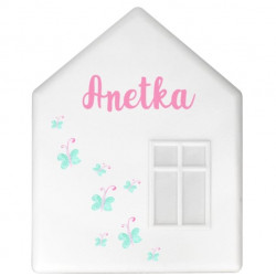 IKEA DROMHEM DOMEK LAMPKA NOCNA ŚCIENNA&nbsp;DO268 Anetka