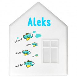 IKEA DROMHEM DOMEK LAMPKA NOCNA ŚCIENNA&nbsp;DO273 Aleks