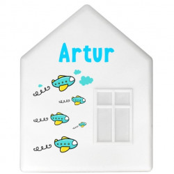 IKEA DROMHEM DOMEK LAMPKA NOCNA ŚCIENNA&nbsp;DO286 Artur