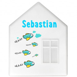 IKEA DROMHEM DOMEK LAMPKA NOCNA ŚCIENNA&nbsp;DO290 Sebastian