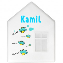 IKEA DROMHEM DOMEK LAMPKA NOCNA ŚCIENNA&nbsp;DO292 Kamil