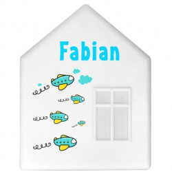 IKEA DROMHEM DOMEK LAMPKA NOCNA ŚCIENNA&nbsp;DO300 Fabian