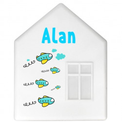 IKEA DROMHEM DOMEK LAMPKA NOCNA ŚCIENNA&nbsp;DO311 Alan