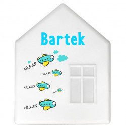 IKEA DROMHEM DOMEK LAMPKA NOCNA ŚCIENNA&nbsp;DO316 Bartek