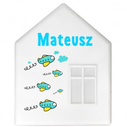 IKEA DROMHEM DOMEK LAMPKA NOCNA ŚCIENNA&nbsp;DO317 Mateusz