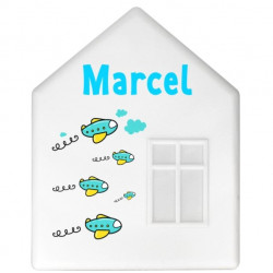 IKEA DROMHEM DOMEK LAMPKA NOCNA ŚCIENNA DO325 Marcel
