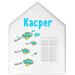 IKEA DROMHEM DOMEK LAMPKA NOCNA ŚCIENNA DO328 Kacper