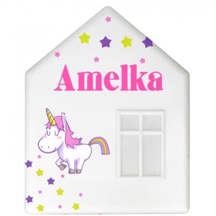 IKEA DROMHEM DOMEK LAMPKA NOCNA ŚCIENNA DO331 Amelka