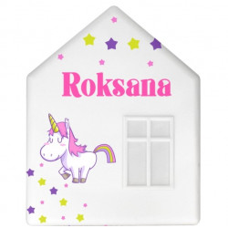 IKEA DROMHEM DOMEK LAMPKA NOCNA ŚCIENNA DO333 Roksana