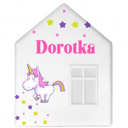 IKEA DROMHEM DOMEK LAMPKA NOCNA ŚCIENNA&nbsp;DO337 Dorotka