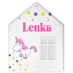 IKEA DROMHEM DOMEK LAMPKA NOCNA ŚCIENNA&nbsp;DO345 Lenka