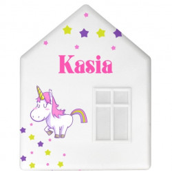 IKEA DROMHEM DOMEK LAMPKA NOCNA ŚCIENNA&nbsp;DO346 Kasia