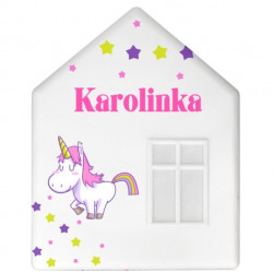 IKEA DROMHEM DOMEK LAMPKA NOCNA ŚCIENNA DO364 Karolinka