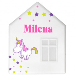 IKEA DROMHEM DOMEK LAMPKA NOCNA ŚCIENNA&nbsp;DO367 Milena