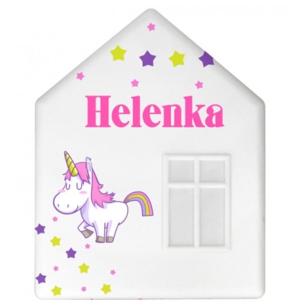 IKEA DROMHEM DOMEK LAMPKA NOCNA ŚCIENNA DO368 Helenka