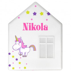 IKEA DROMHEM DOMEK LAMPKA NOCNA ŚCIENNA&nbsp;DO369 Nikola