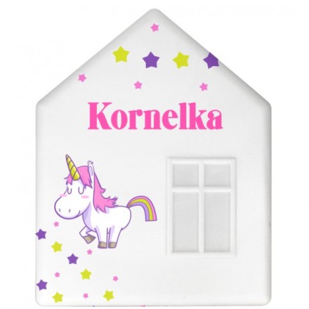 IKEA DROMHEM DOMEK LAMPKA NOCNA ŚCIENNA DO370 Kornelka