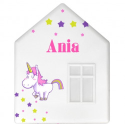 IKEA DROMHEM DOMEK LAMPKA NOCNA ŚCIENNA&nbsp;DO377 Ania