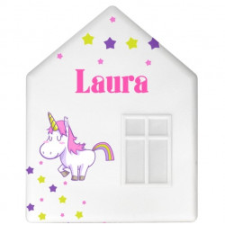 IKEA DROMHEM DOMEK LAMPKA NOCNA ŚCIENNA DO380 Laura