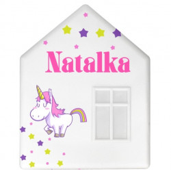 IKEA DROMHEM DOMEK LAMPKA NOCNA ŚCIENNA&nbsp;DO384 Natalka