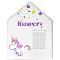 IKEA DROMHEM DOMEK LAMPKA NOCNA ŚCIENNA DO408 Ksawery