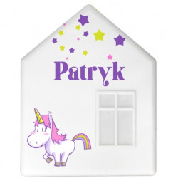 IKEA DROMHEM DOMEK LAMPKA NOCNA ŚCIENNA DO409 Patryk