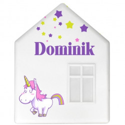 IKEA DROMHEM DOMEK LAMPKA NOCNA ŚCIENNA DO420 Dominika