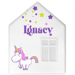 IKEA DROMHEM DOMEK LAMPKA NOCNA ŚCIENNA DO423 Ignacy