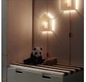 IKEA DROMHEM DOMEK LAMPKA NOCNA ŚCIENNA DO425 Oliwier